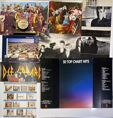 Lot 232 - SHOP DISPLAYS INC BOWIE / BEATLES / PINK FLOYD.