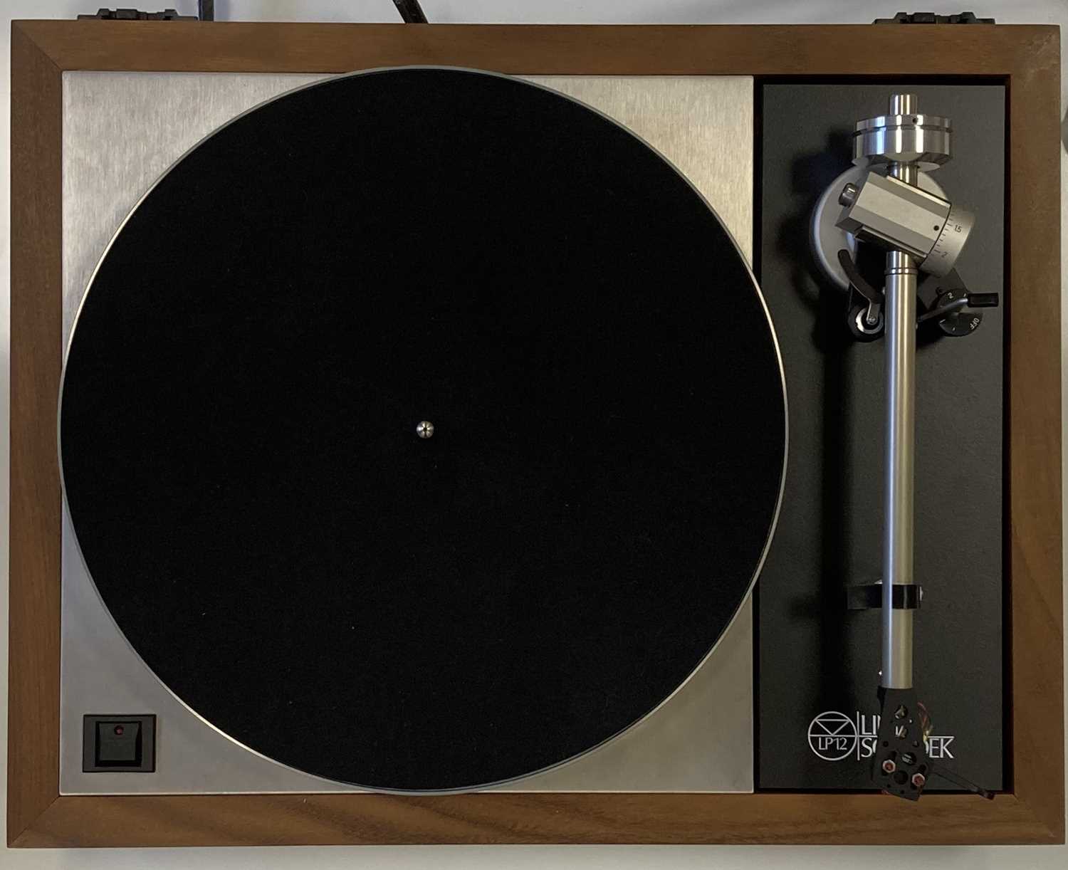 Lot 44 - LINN LP12 TURNTABLE WITH ITTOK TONEARM AND PHONO BOX.