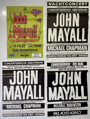 Lot 421 - JOHN MAYALL - POSTER COLLECTION.