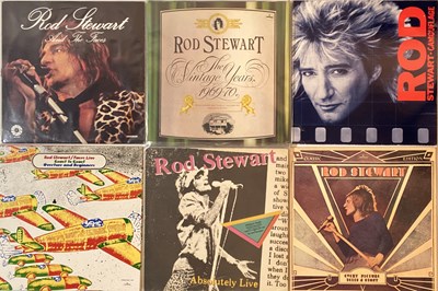 Lot 821 - ROD STEWART/ THE FACES - LPs & 12"