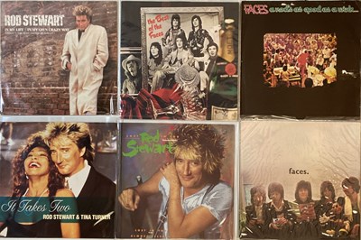 Lot 821 - ROD STEWART/ THE FACES - LPs & 12"