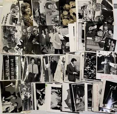 Lot 161 - CILLA BLACK / TOM JONES - COLLECTION OF ORIGINAL PRESS PHOTOS.