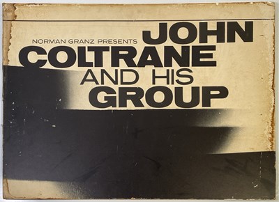 Lot 236 - JOHN COLTRANE - ORIGINAL C 1960S CONCERT POSTER.