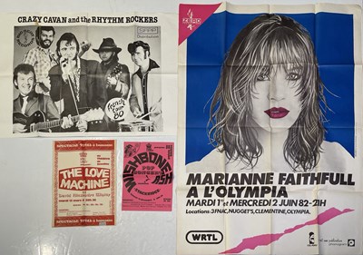 Lot 252 - FRENCH / OVERSEAS CONCERT POSTERS - 1960S/70S ARTISTS.