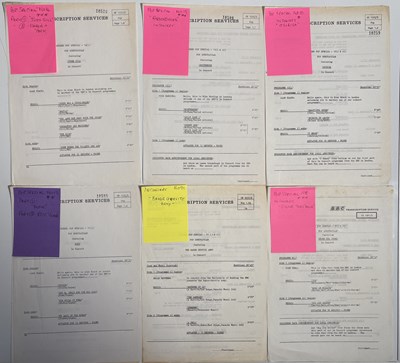 Lot 76 - BBC TRANSCRIPTION DISCS - IN CONCERT SERIES INC DEEP PURPLE / GROUNDHOGS / RORY GALLAGHER.