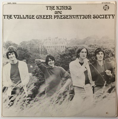 Lot 98 - THE KINKS - ARE THE VILLAGE GREEN PRESERVATION SOCIETY LP (ORIGINAL SWEDISH PRESSING NSPL 18233)