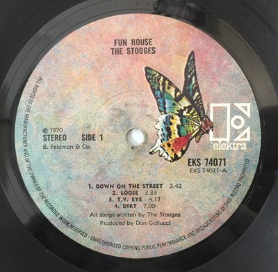 Lot 152 - THE STOOGES - FUN HOUSE LP (UK 2ND PRESS - ELEKTRA - EKS 74071)
