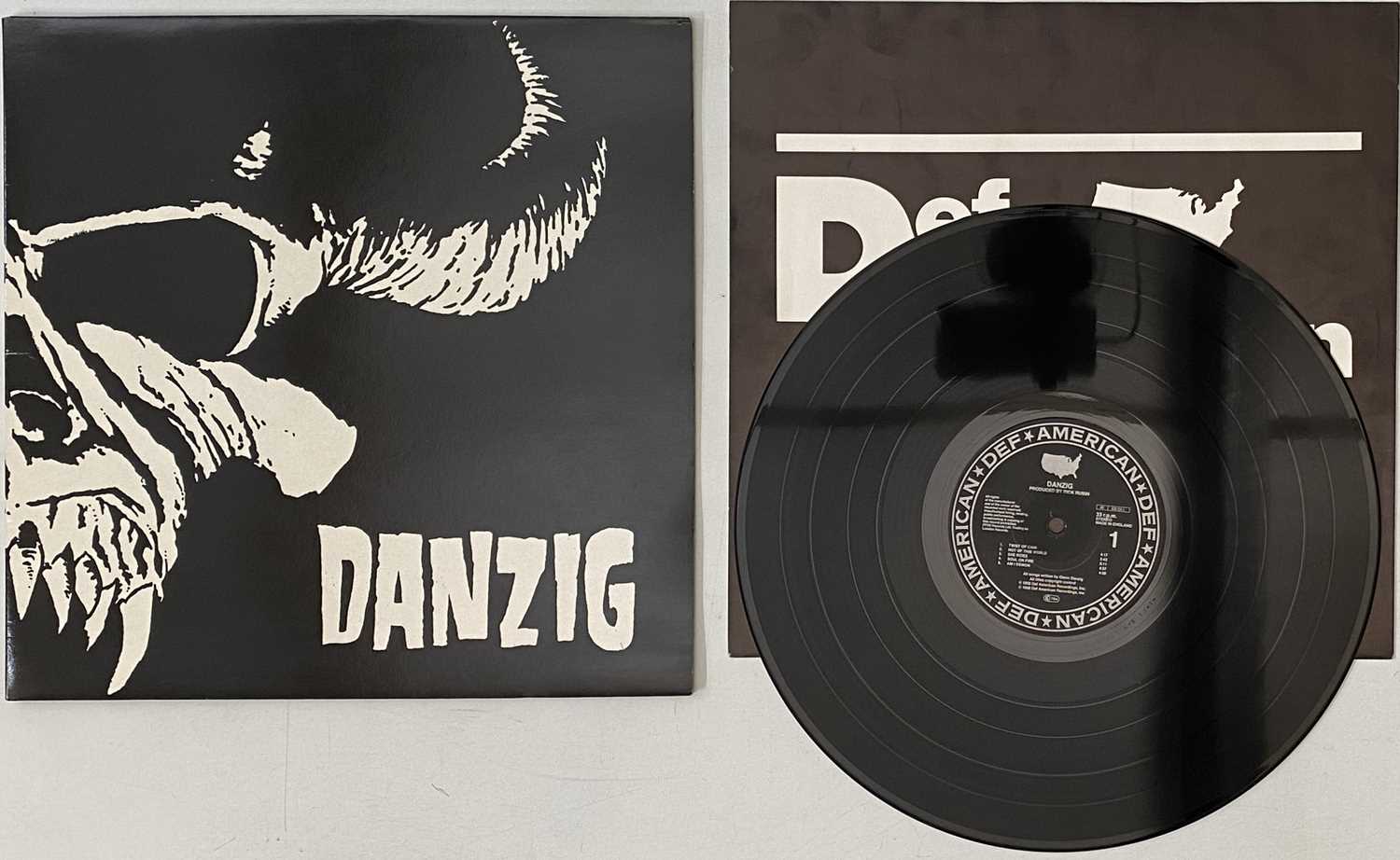 Lot 170 - DANZIG - DANZIG LP (STOCK UK ORIGINAL - 828 124-1)