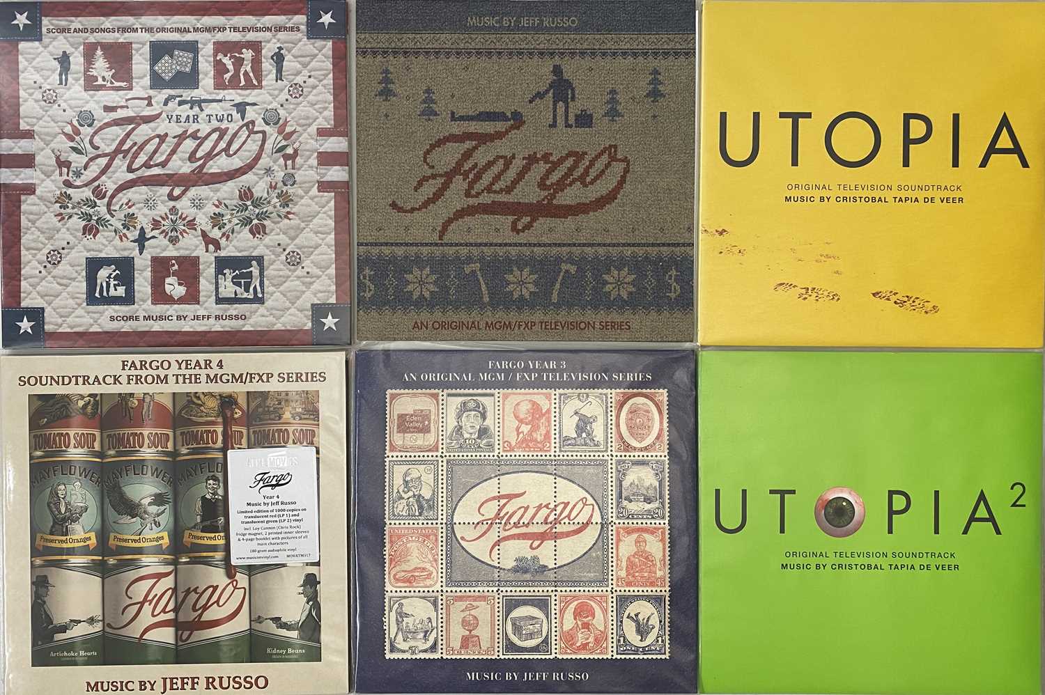 Lot 196 - TV SERIES SOUNDTRACK LP COLLECTION (MODERN PRESSINGS)