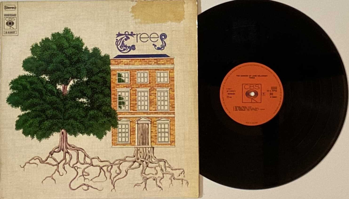 Lot 101 - TREES - THE GARDEN OF JANE DELAWNEY LP (ORIGINAL e=EU PRESSING - CBS S 63837)