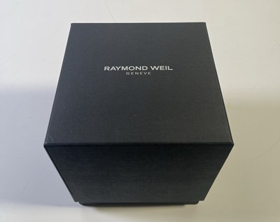 Lot 162 - THE BEATLES - RAYMOND WEIL SGT, PEPPER'S WATCH IN ORIGINAL BOX AND PACKAGING.