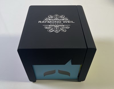 Lot 162 - THE BEATLES - RAYMOND WEIL SGT, PEPPER'S WATCH IN ORIGINAL BOX AND PACKAGING.