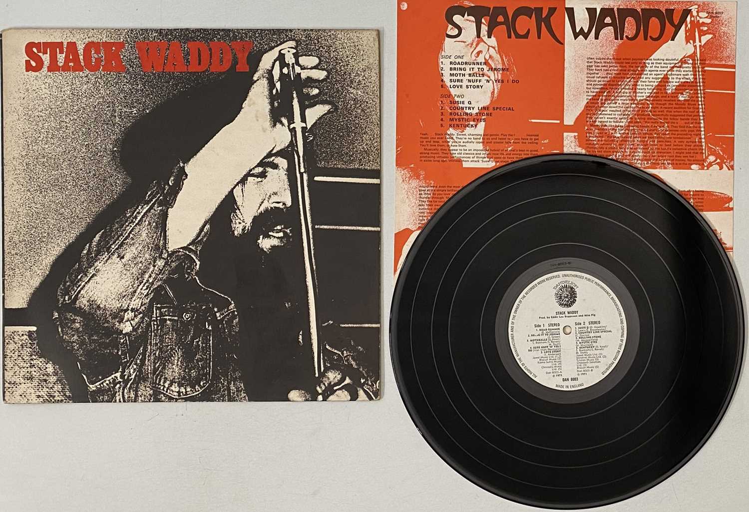 Lot 189 - STACK WADDY - STACK WADDY LP (UK ORIGINAL - DANDELION - DAN 8003)