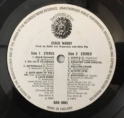Lot 189 - STACK WADDY - STACK WADDY LP (UK ORIGINAL - DANDELION - DAN 8003)