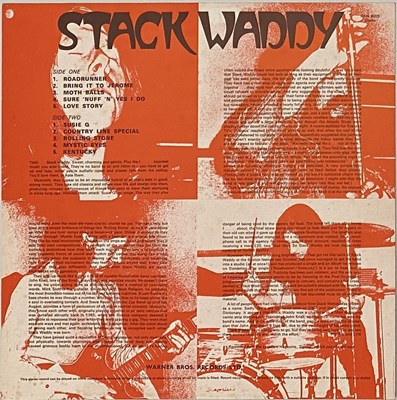 Lot 189 - STACK WADDY - STACK WADDY LP (UK ORIGINAL - DANDELION - DAN 8003)