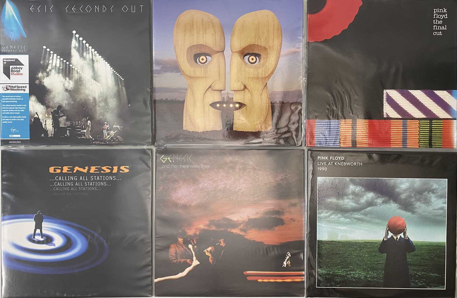 Lot 206 - PINK FLOYD AND GENESIS LP COLLECTION (MODERN