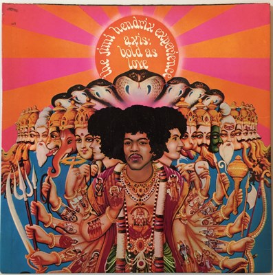 Lot 105 - THE JIMI HENDRIX EXPERIENCE - AXIS: BOLD AS LOVE LP (ORIGINAL UK COMPLETE STEREO PRESSING - TRACK 613003)