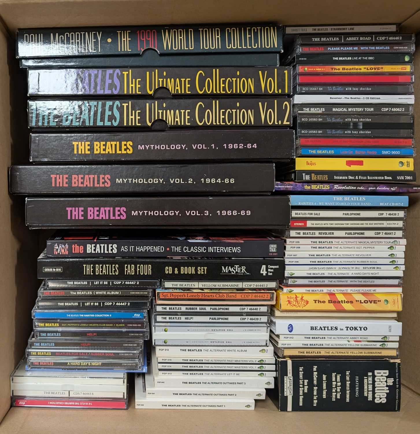 Lot 30 - BEATLES AND RELATED CD COLLECTION