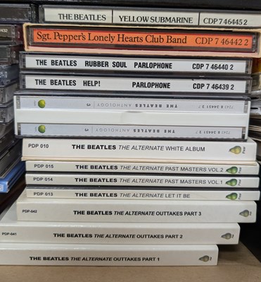 Lot 30 - BEATLES AND RELATED CD COLLECTION