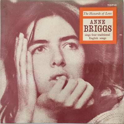 Lot 326 - ANNE BRIGGS - THE HAZARDS OF LOVE 7" EP (UK TOPIC - TOP94)
