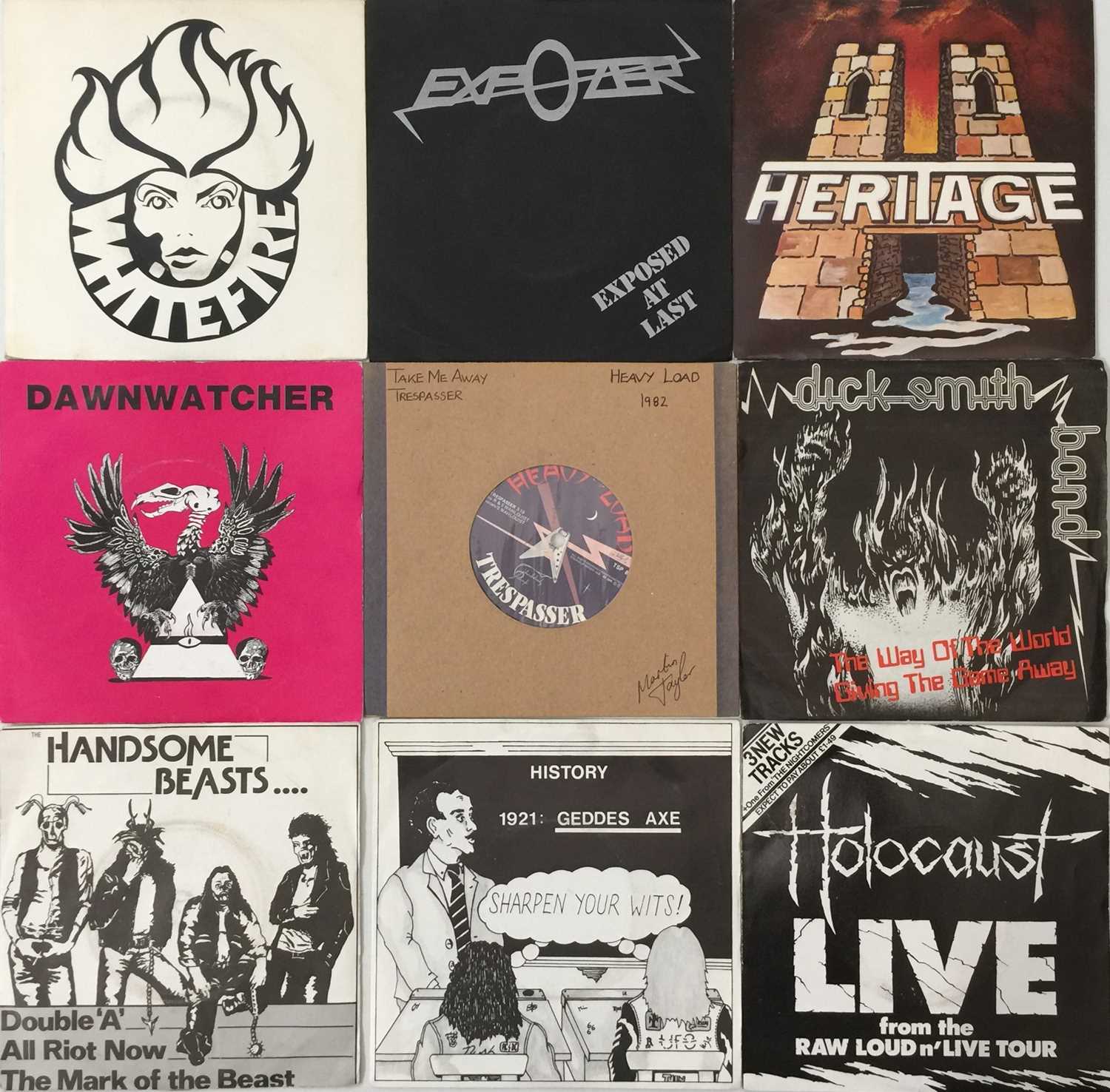 Lot 312 - HEAVY METAL - 7" RARITIES PACK