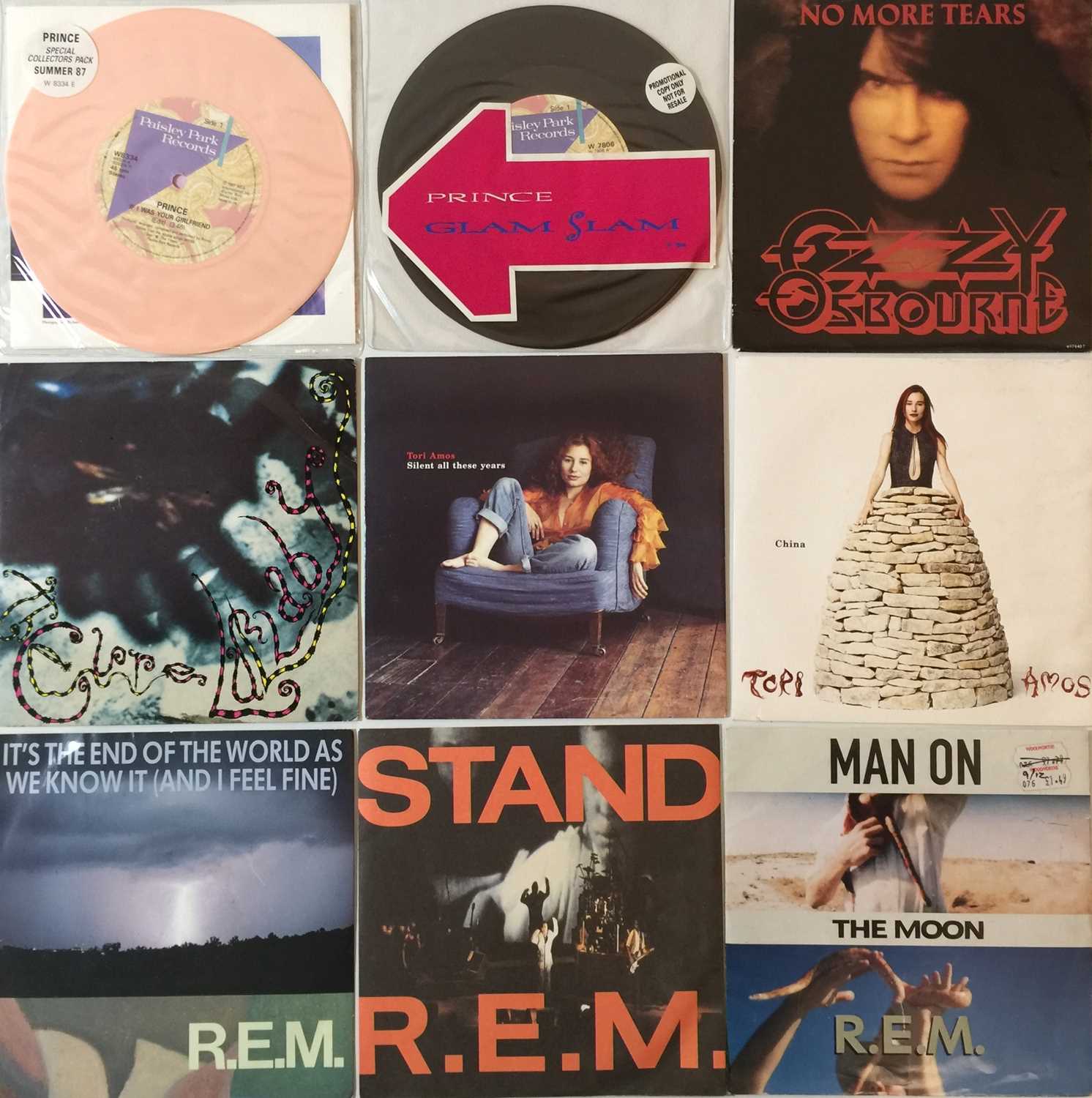 Lot 831 - INDIE/ ALT/ WAVE/ ROCK - 7" PACK