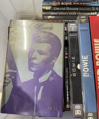 Lot 565 - DAVID BOWIE - DVD / VHS / CD BOXSETS.