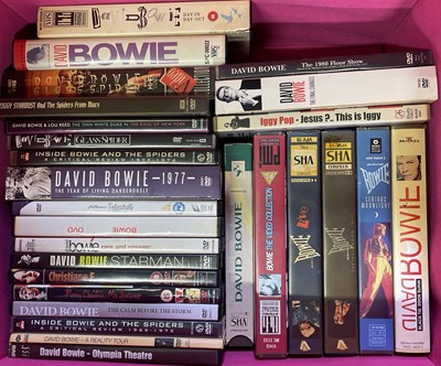 Lot 565 - DAVID BOWIE - DVD / VHS / CD BOXSETS.