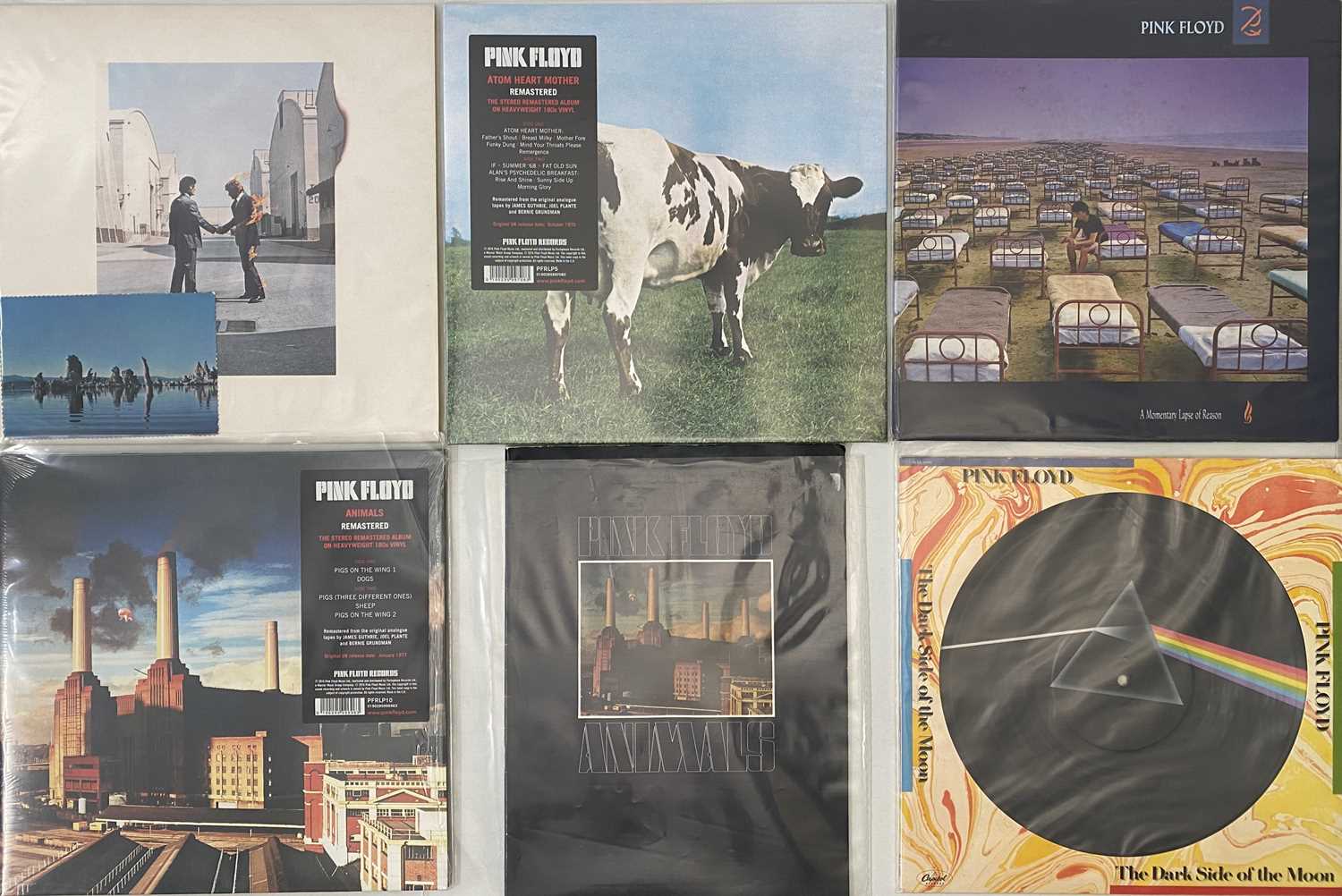 Pink Floyd Complete Collection Lot 322 - PINK FLOYD - LP COLLECTION