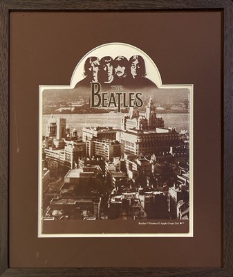 Lot 177 - THE BEATLES - FRAMED PRINTS AND PHOTOGRAPHS.