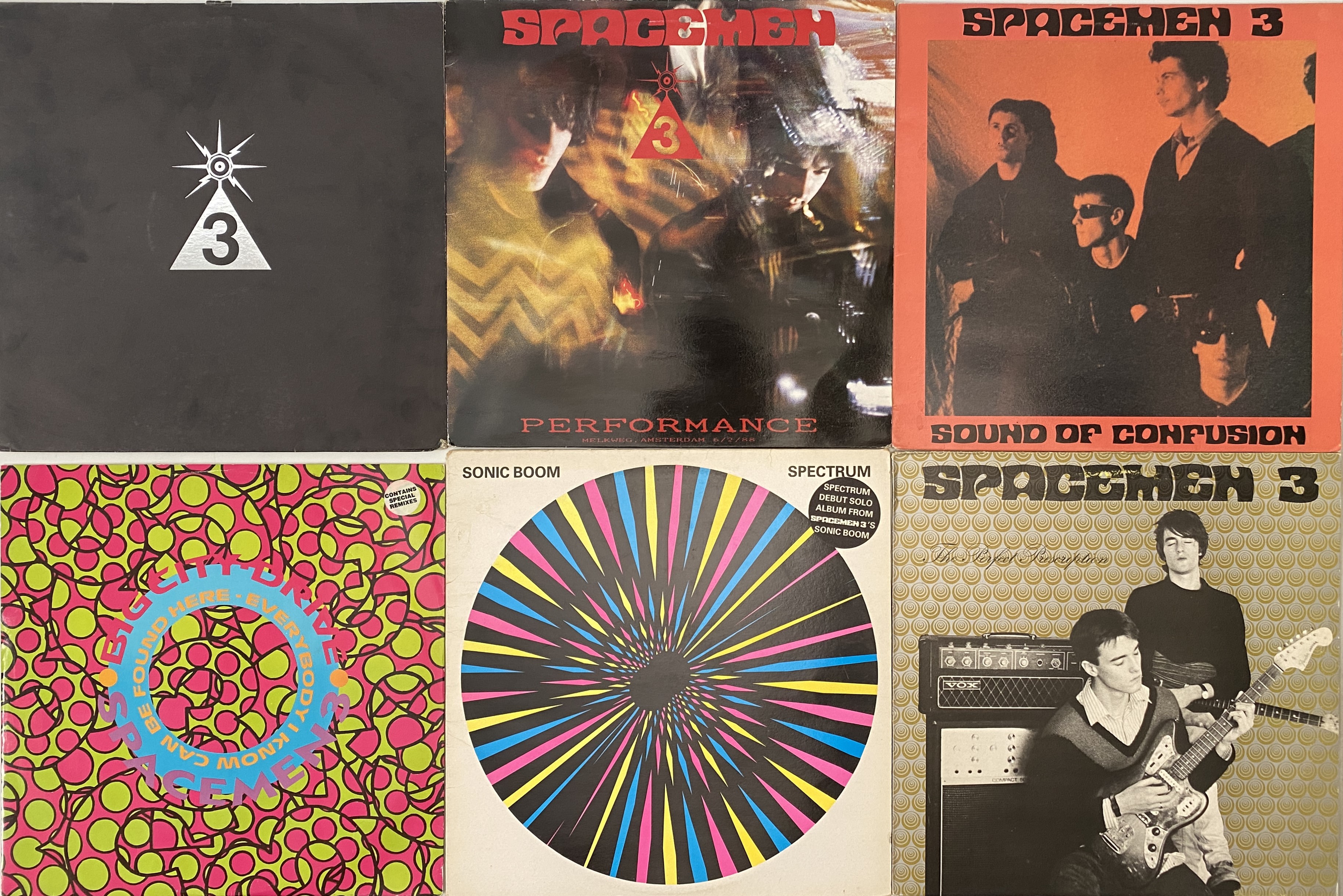 Lot 371 - SPACEMEN 3 AND RELATED - LP/ 12
