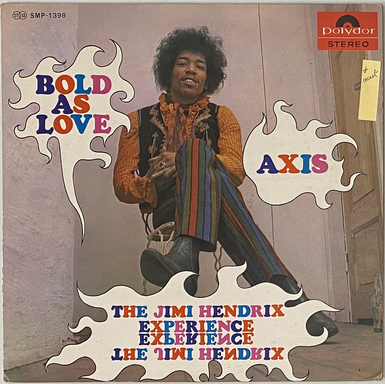Lot 255 THE JIMI HENDRIX EXPERIENCE BOLD AS LOVE lot-255-the-jimi-hendrix-experience-bold-as-love
