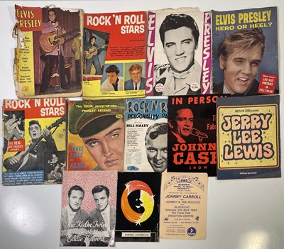 Lot 107 - 1960S PROGRAMME COLLECTION INC ROCK N ROLL / ROLLING STONES AND MORE.