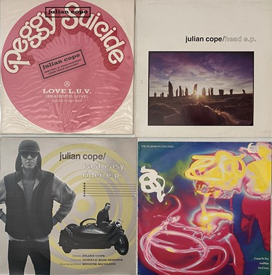 Lot 430 - JULIAN COPE/ THE TEARDROP EXPLODES - 12" COLLECTION