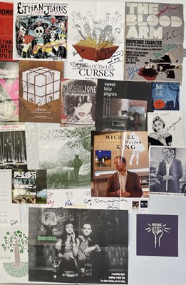 Lot 269 - 1990S/00S INDIE - LARGE COLLECTION OF SIGNED PROMO ITEMS INC BLACK GRAPE / RIDE.