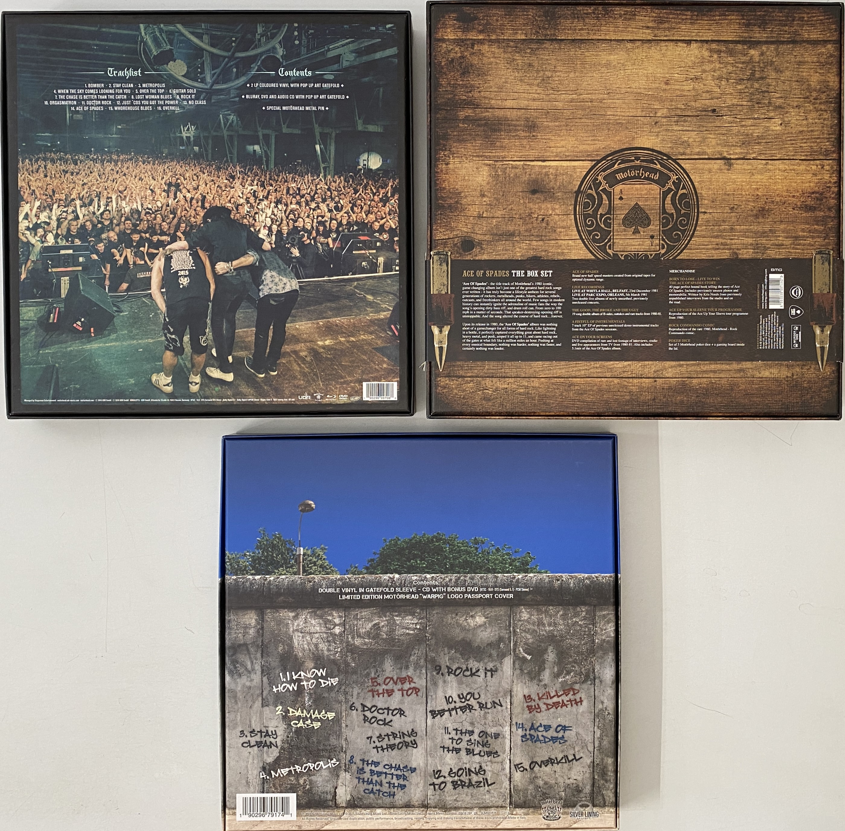 Lot 470 - MOTORHEAD LP BOX SET COLLECTION