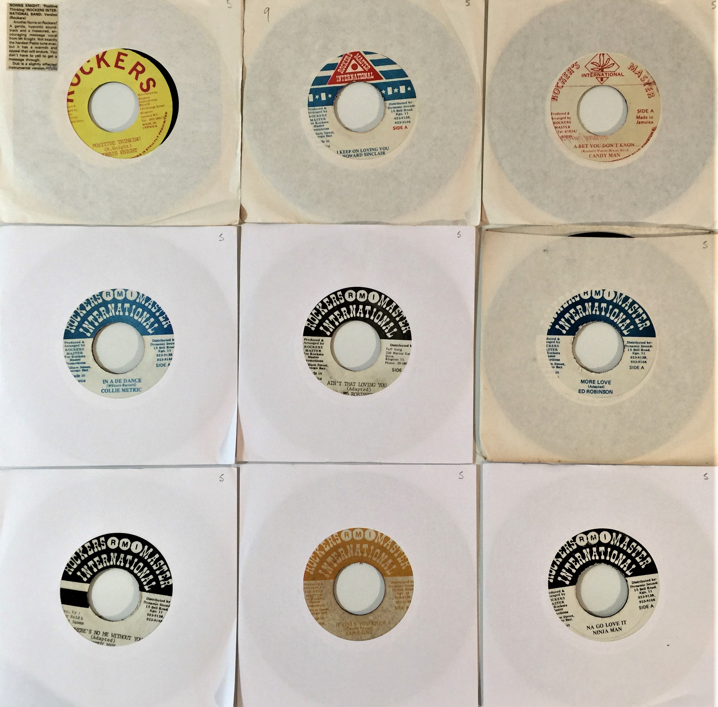 Lot 283 - REGGAE LABEL 7'' PART 1 - LETTER R'