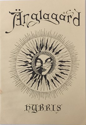 Lot 425 - ANGLAGARD - HYBRIS LP (ORIGINAL 1992 PRESSING - COSLP 013)
