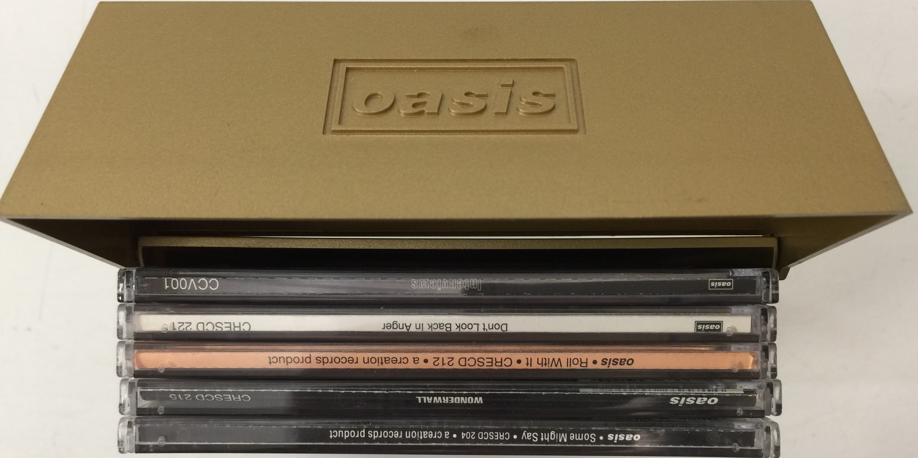 Lot 474 - OASIS - CD BOX SETS PACK