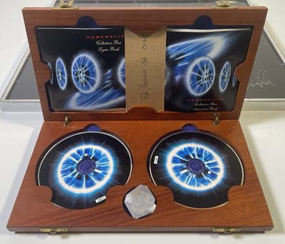 Lot 272 - LIMITED EDITION DEF LEPPARD ADRENALIZE FAN CLUB ITEMS IN SIGNED LITHO.