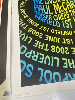 Lot 221 - THE BEATLES - PAUL MCCARTNEY CONCERT POSTERS AND PRINTS.