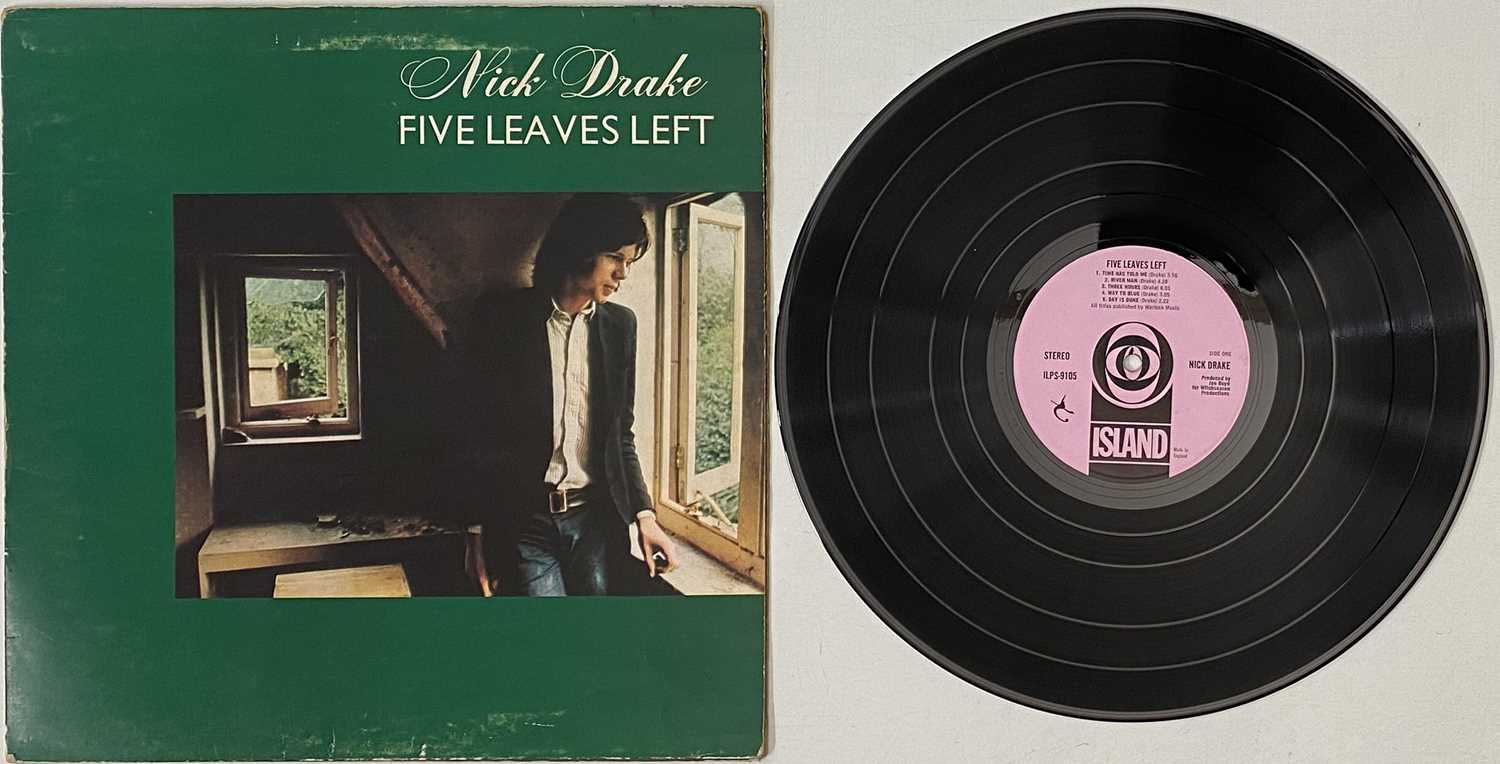 Lot 523 - NICK DRAKE - FIVE LEAVES LEFT LP (ORIGINAL