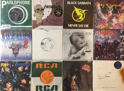 Lot 844 - CLASSIC/ HEAVY ROCK/ METAL - 7" COLLECTION