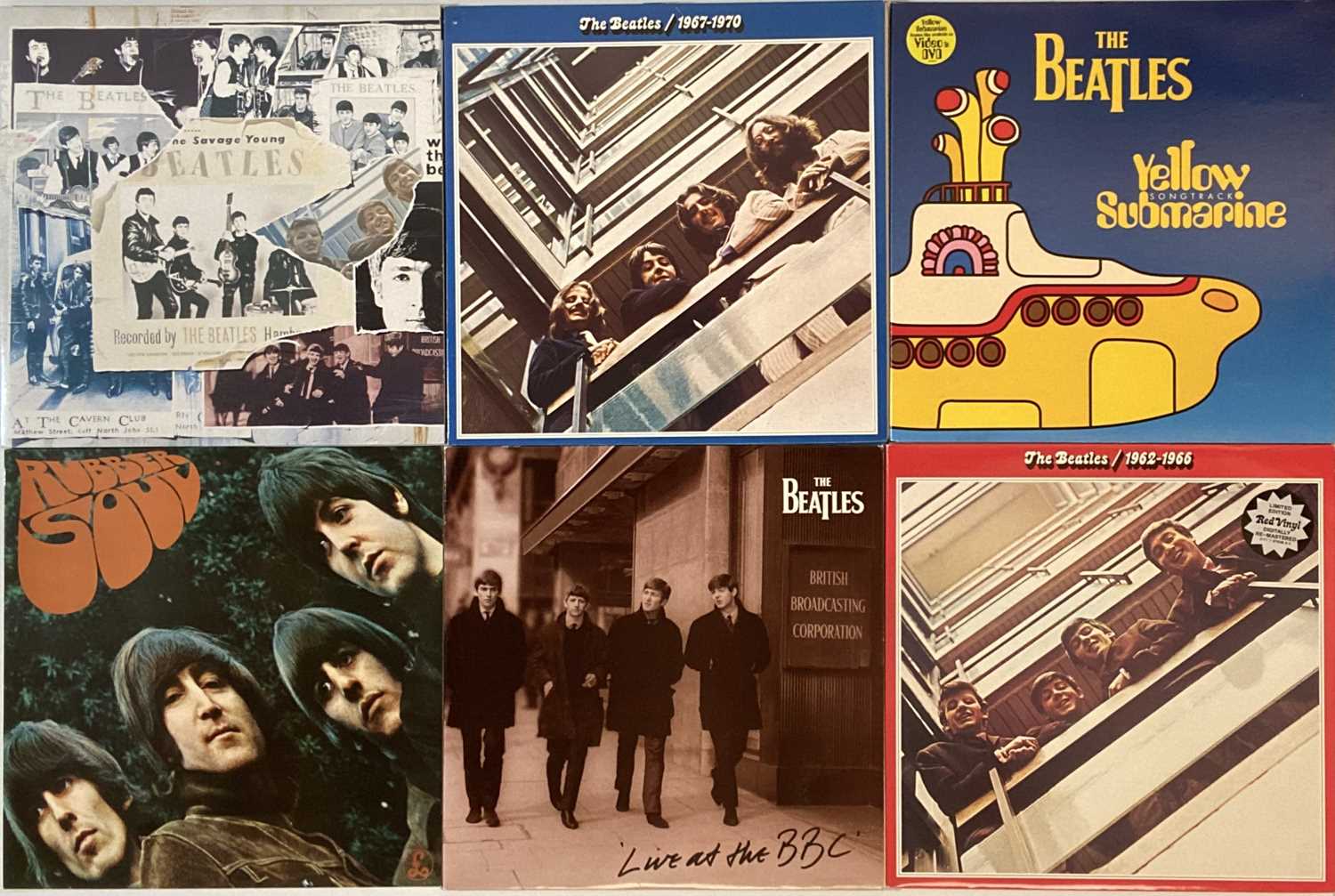 Lot 124 - THE BEATLES & RELATED - LPs INCLUDING 90s PRESSINGS
