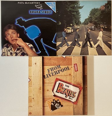 Lot 124 - THE BEATLES & RELATED - LPs INCLUDING 90s PRESSINGS