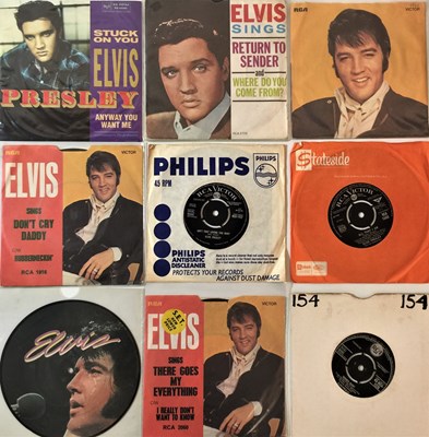 Lot 846 - ELVIS PRESLEY - 7" COLLECTION