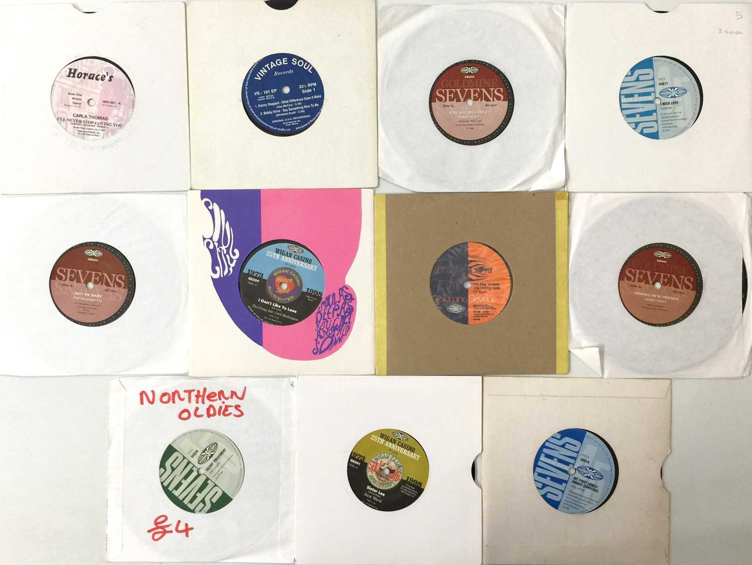 Lot 157 - CONTEMPORARY NORTHERN SOUL 7" REISSUE PACK