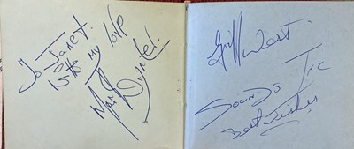 Lot 190 - 1960S STARS SIGNED - MARK LEEMAN / PETE TOWNSHEND / ZOOT MONEY.