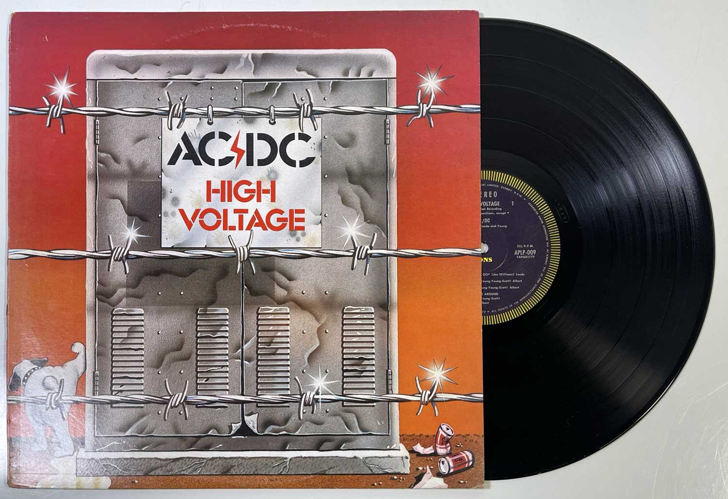 Lot 558 - AC/DC - HIGH VOLTAGE LP (AUSTRALIAN 2ND