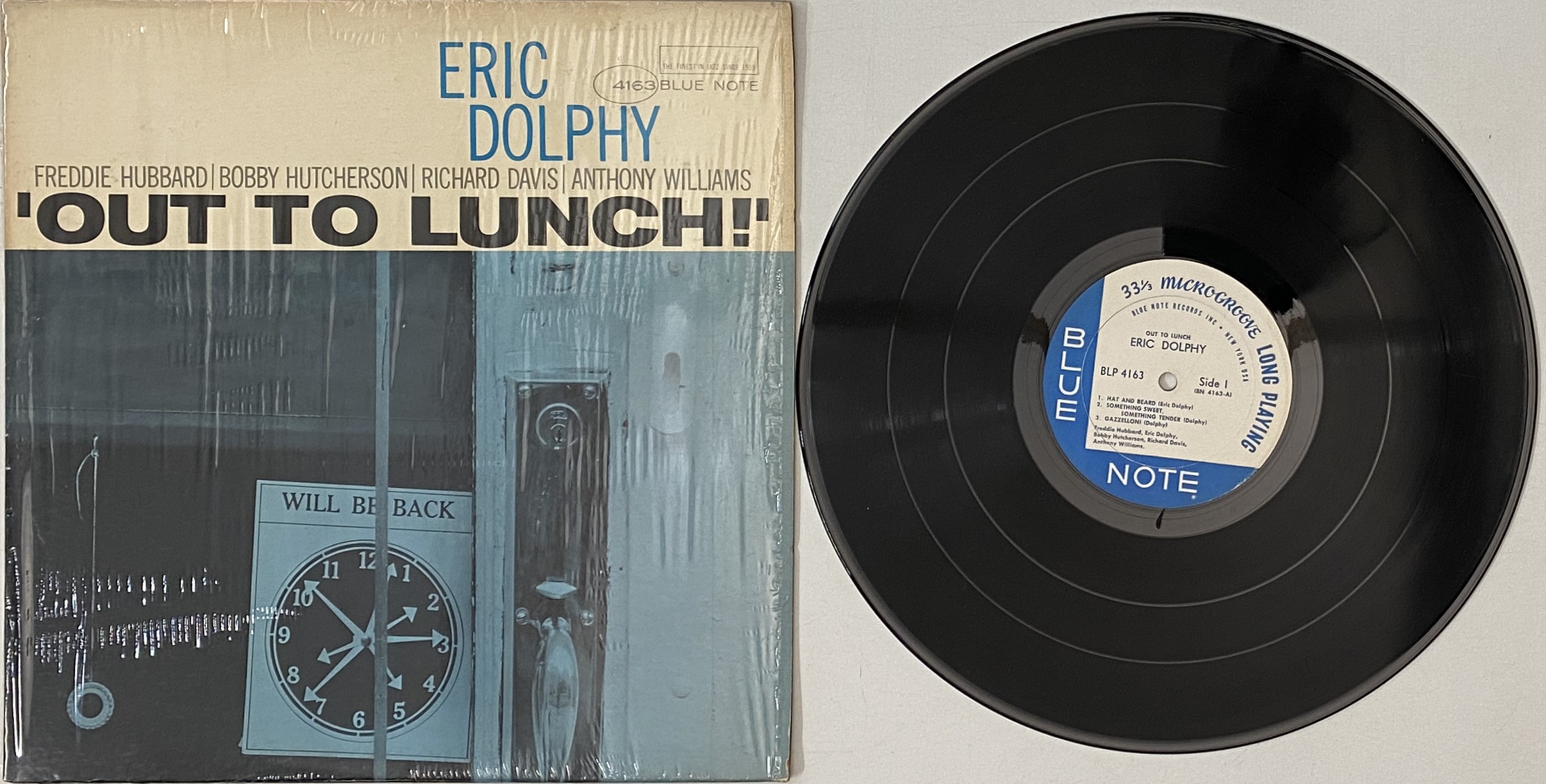 洋楽 Eric Dolphy 'Out to Lunch!' Blue Note out-to-lunch-blue-note-classic